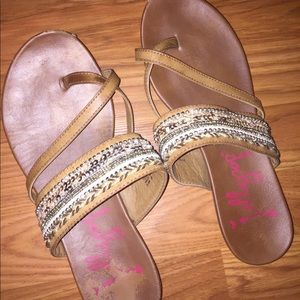 JELLYPOP thrifted sandals